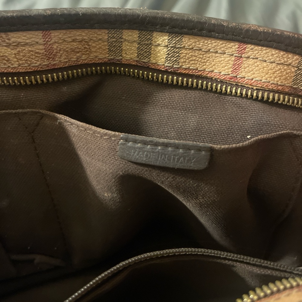 Burberry Nova Check brown tote bag - Picture 6 of 7